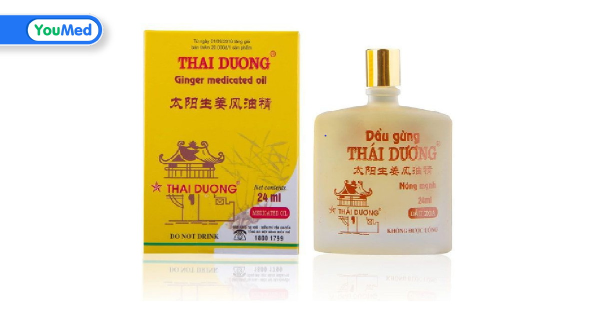 Tìm hiểu về  dầu gừng thái dương có tác dụng gì bạn nên biết