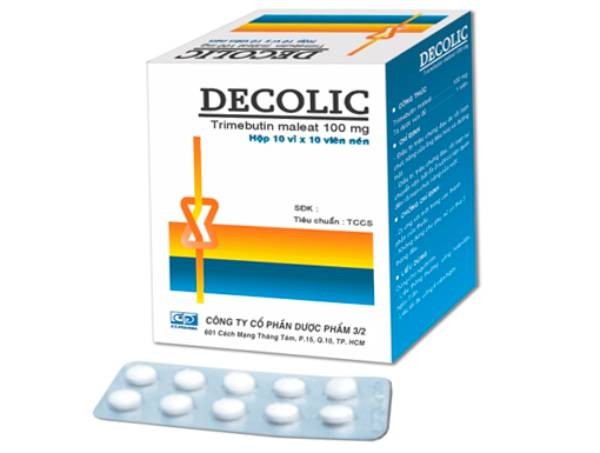 Decolic được bào chế dưới dạng viên nén và được chỉ định điều trị các rối loạn tiêu hoá