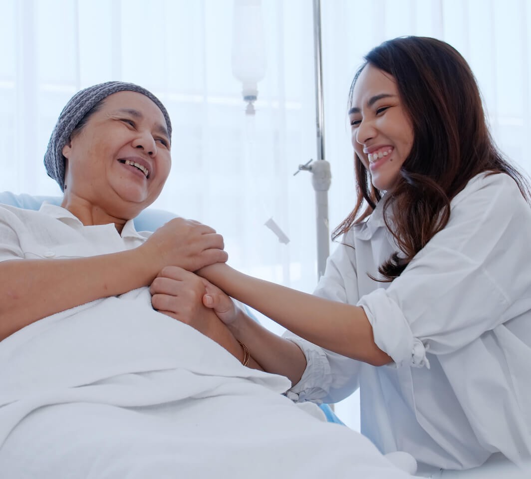 Bệnh nhân ung thư có thể sống lâu hơn nếu luôn được quan tâm, chăm sóc và điều trị tốt