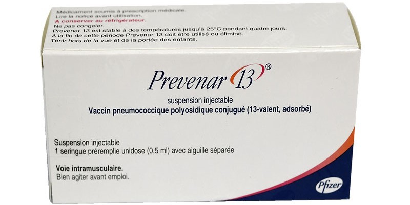 Prevenar 13 là một trong những loại vắc-xin có thể phòng ngừa viêm phổi do phế cầu khuẩn