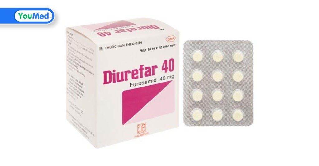 Diurefar là thuốc gì? Công dụng, cách dùng và lưu ý khi dùng