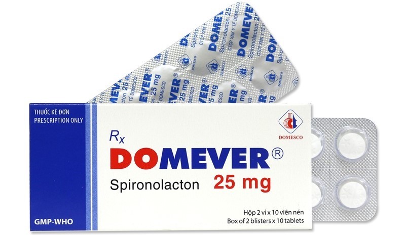 Thuốc Domever được bào chế dưới dạng viên nén
