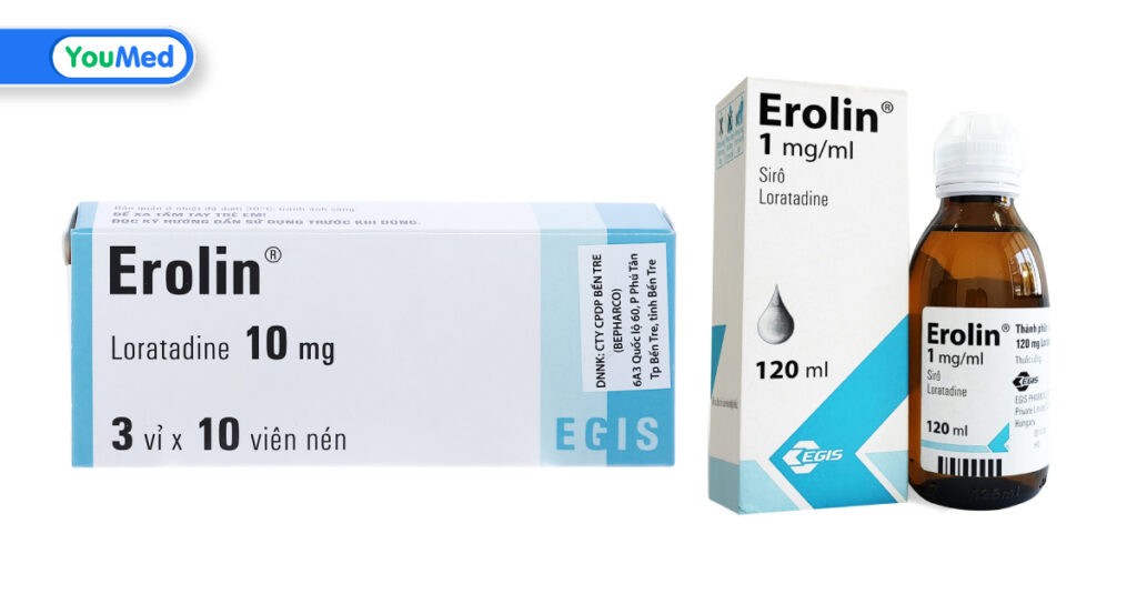Erolin là thuốc gì? Công dụng, cách dùng và lưu ý khi sử dụng