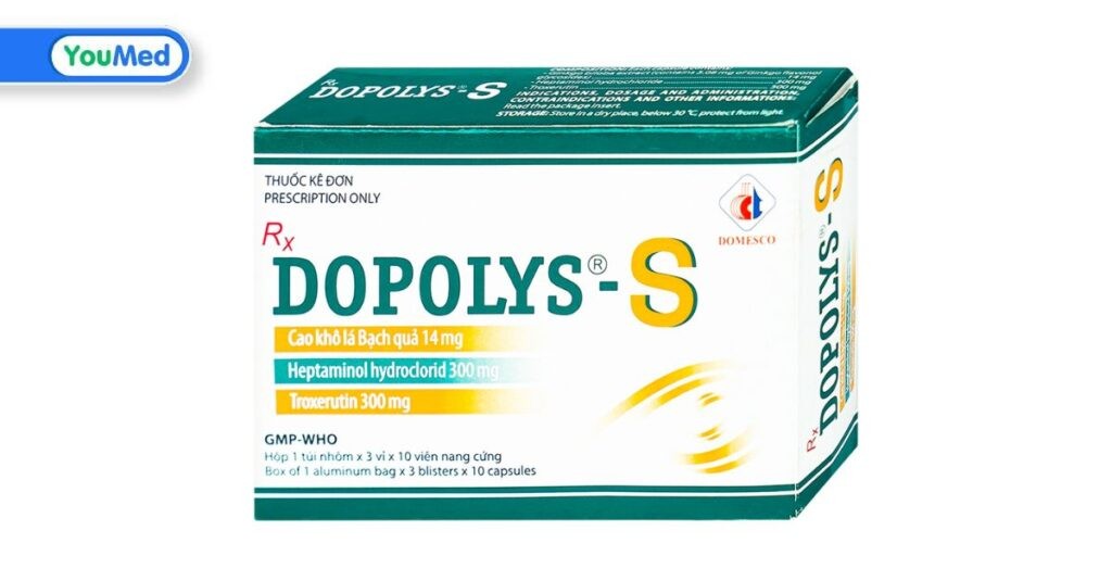 Dopolys – S là thuốc gì? Công dụng, cách dùng và lưu ý khi dùng