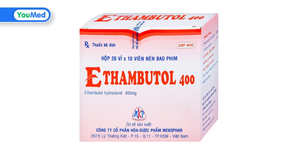 Ethambutol là thuốc gì? Công dụng, cách dùng và lưu ý khi sử dụng