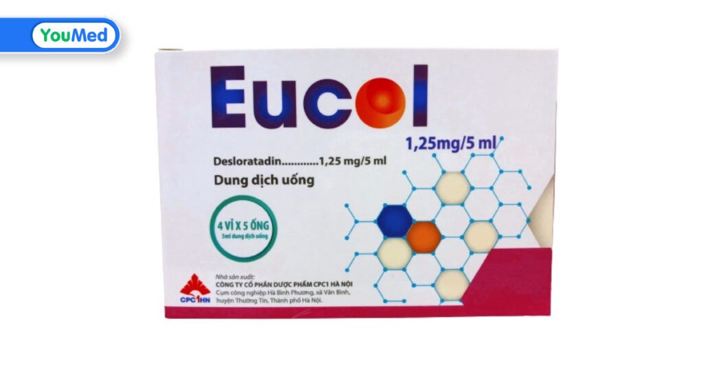 Eucol là thuốc gì? Công dụng, cách dùng và lưu ý khi sử dụng