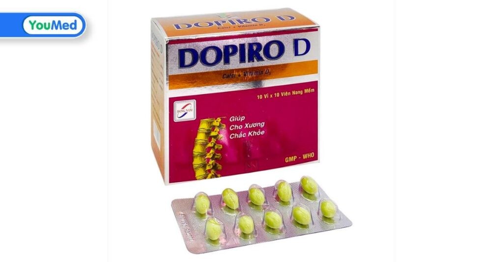 Dopiro D là thuốc gì? Công dụng, cách dùng và lưu ý khi dùng