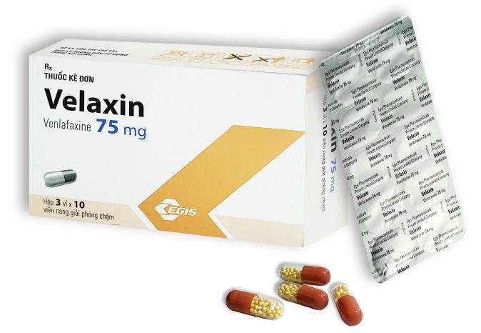 Thuốc Velaxin 75 mg là thuốc kê đơn có tác dụng chống trầm cảm