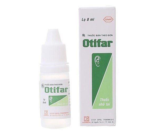 Thuốc nhỏ tai Otifar 8 ml