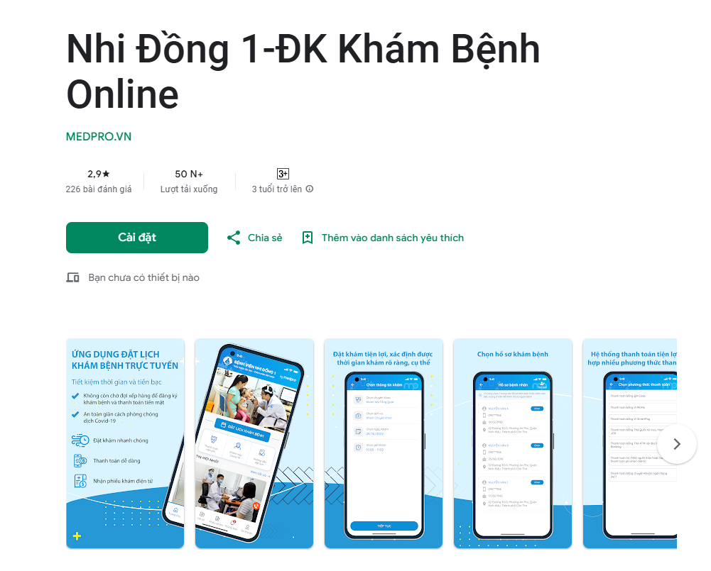 Đặt lịch khám Bệnh viện Nhi đồng 1: Hướng dẫn chi tiết và những điều cần lưu ý 5 image3 14