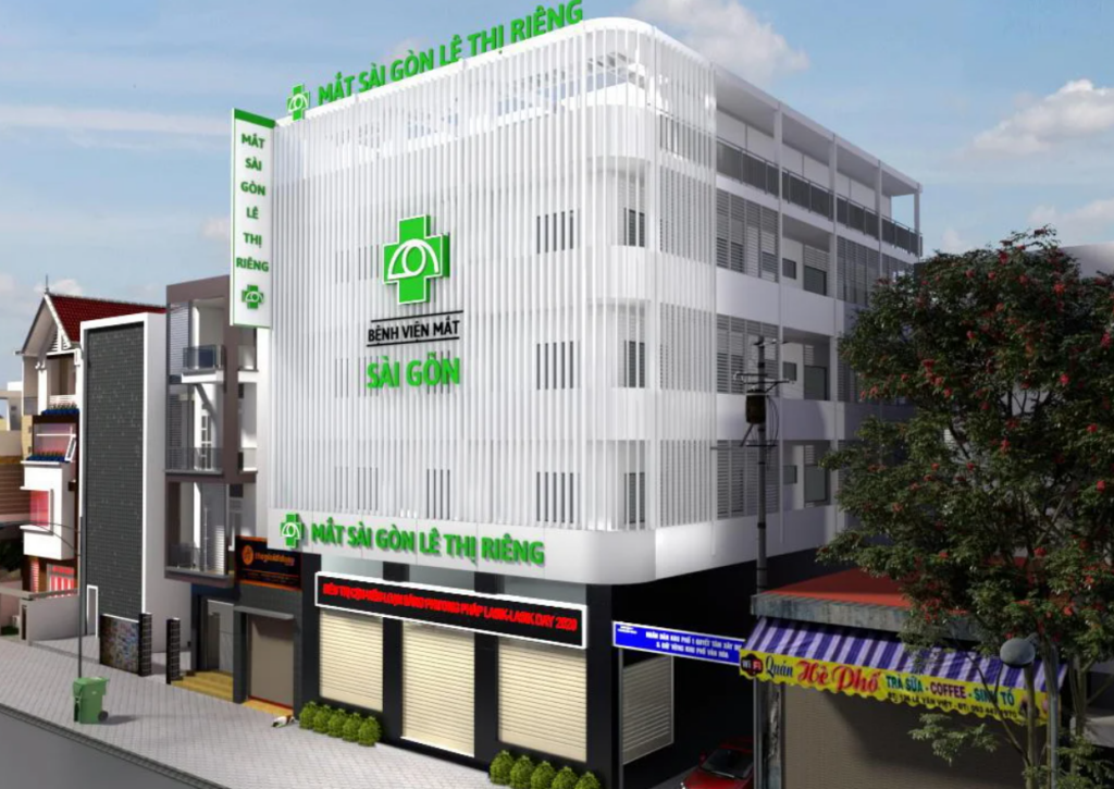 Bệnh viện Mắt Sài Gòn chi nhánh Lê Thị Riêng là bệnh viện lâu đời tại Quận 1