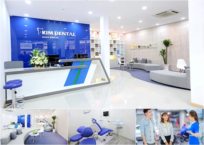 Nơi tiếp đón khách hàng Phòng khám nha khoa Quận 7 - Kim Dental