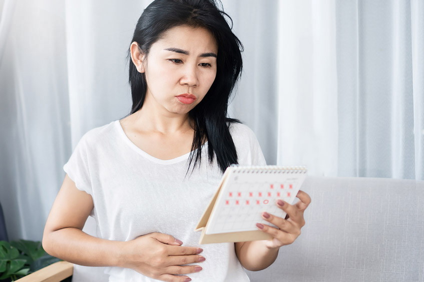 kinh nguyet khong xuat hien theo chu ky