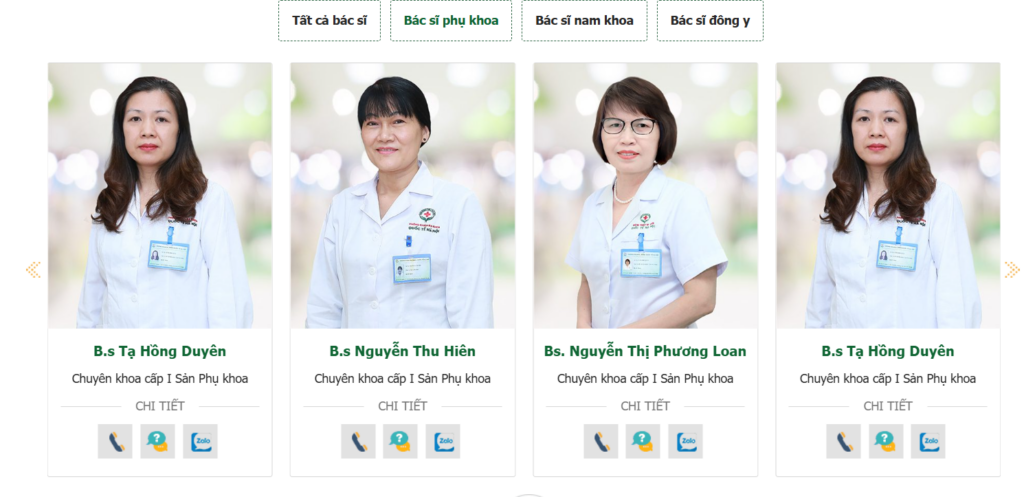 Đội ngũ bác sĩ tại Phòng khám Đa khoa Quốc tế Hà Nội là chuyên gia y tế nhiều năm kinh nghiệm