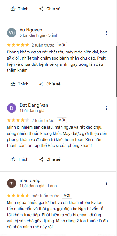 Review Phòng khám Ký sinh trùng Ánh Nga chi tiết 2026 6 image2 16
