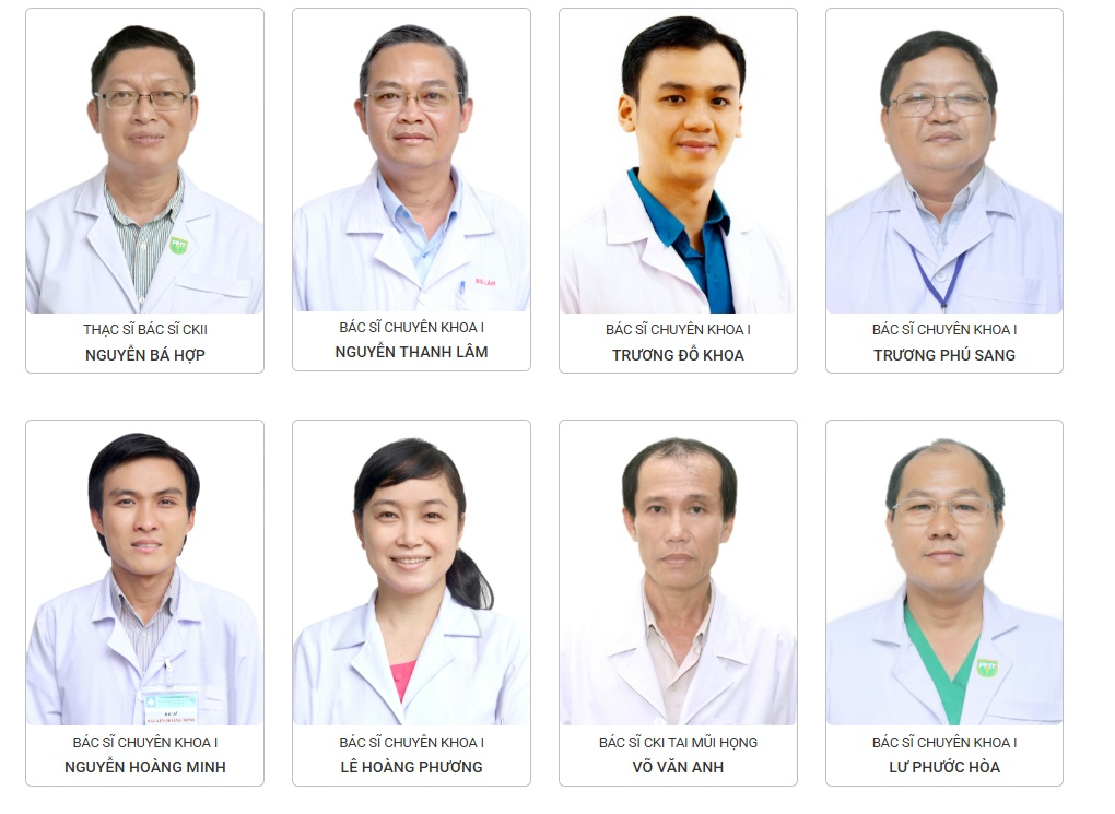 Đội ngũ bác sĩ từ Phòng khám Đa khoa Tâm An