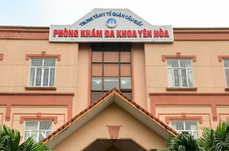 Phòng khám Đa khoa Yên Hòa trực thuộc Trung tâm Y tế Cầu Giấy được thành lập 2008