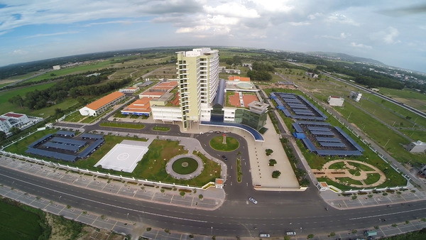 Quan cảnh Bệnh viện Bà Rịa được đầu tư khang trang