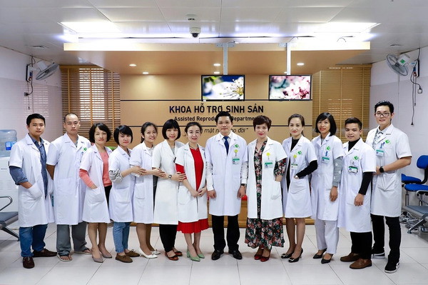 Đội ngũ bác sĩ tại Bệnh viện Phụ sản Hà Nội