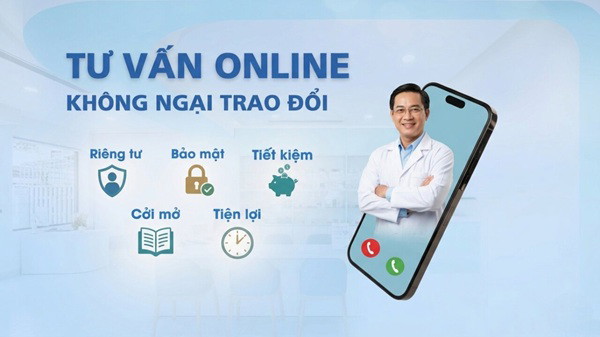 Tư vấn nam khoa trực tuyến online qua điện thoại: Chìa khóa vàng giải mã những "nỗi niềm" thầm kín 4 Thoải mái chia sẻ về sức khỏe việc này giúp bác sĩ có thể đưa ra nhận định chính xác nhất