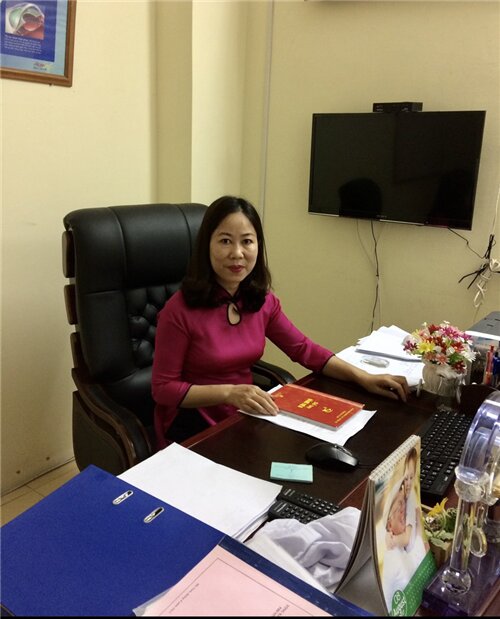 Hướng dẫn khám, chữa bệnh tại Bệnh viện Mắt tỉnh Hà Nam (cũ) 3 Chân dung ThS.BS Lê Thị Định - Phó Giám đốc Bệnh viện Mắt Hà Nam