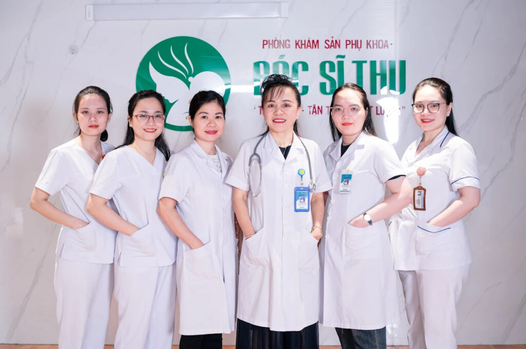 Cẩm nang hướng dẫn khám, chữa bệnh tại Phòng khám Phụ khoa Bác sĩ Thu 3 Bác sĩ Thu và các cộng sự tại Phòng khám Phụ khoa Bác sĩ Thu