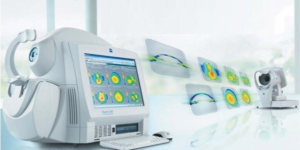 Hướng dẫn khám, chữa bệnh chi tiết tại Bệnh viện Mắt Quốc tế Nhật Bản mới nhất 3 Hệ thống Atlas kết nối Visante (Carl Zeiss) hiện đại được trang bị tại Bệnh viện Mắt Quốc tế Nhật Bản