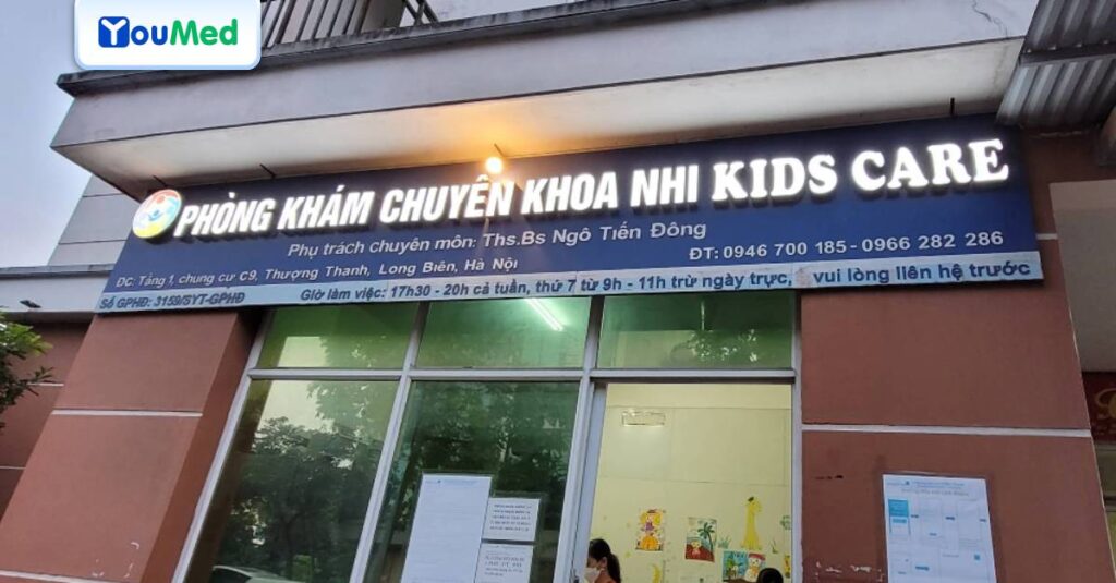 Cẩm nang khám bệnh, quy trình và dịch vụ tại Phòng khám Nhi đồng Kid Care