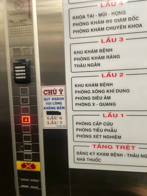 Bảng hướng dẫn phòng chức năng tại phòng khám cho phụ huynh