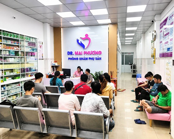 Hướng dẫn khám, chữa bệnh tại Phòng khám Sản phụ khoa Mai Phương 2 Sảnh chờ tại Phòng khám Sản phụ khoa Mai Phương