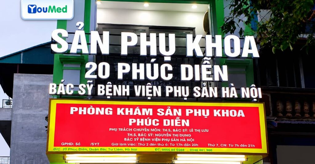Hướng dẫn khám, chữa bệnh tại Phòng khám Sản phụ khoa Phúc Diễn